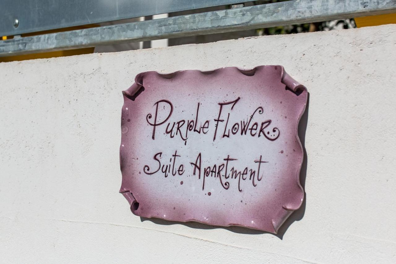 Purple Flower Suit Apartment Cala Gonone Buitenkant foto